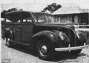 1938 Ford (woodie) station wagon